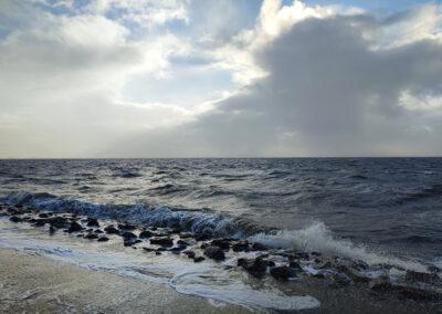 Die Nordsee in Nordfriesland