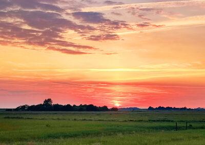 Sonnenuntergang in Nordfriesland #42